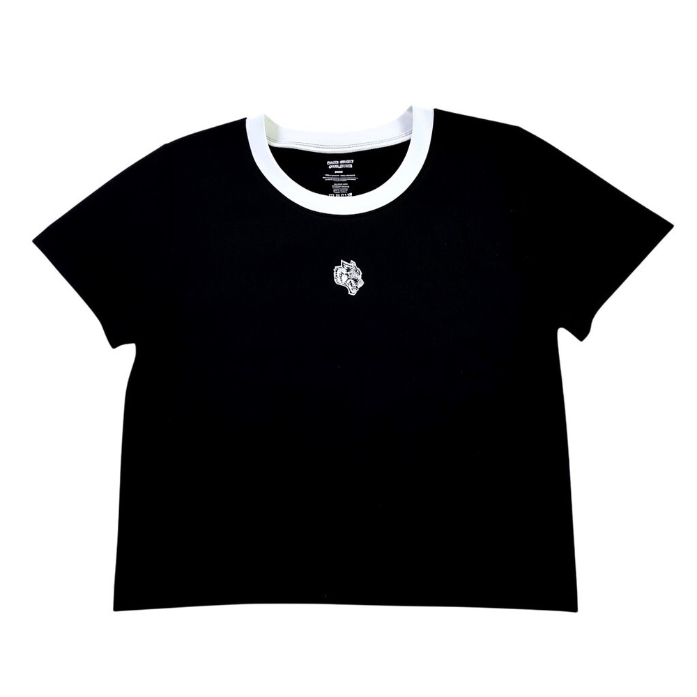 Darc Sport Athletics Wolf‎ Taylor Soft Seamless Tee Black White Ringer Large